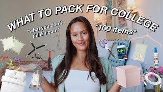 ULTIMATE COLLEGE PACKING LIST  everything you need to bring for your freshman year dorm [upl. by Lhamaj]