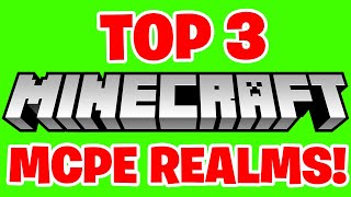 TOP 3 Realms For MCPE 120 REALM CODE  Minecraft Bedrock Edition [upl. by Yousuf488]