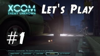 XCOM Enemy Unknown 2012 Lets Play  Walkthrough  Part 1 [upl. by Cohbath]