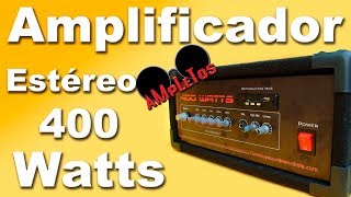 Amplificador estéreo de 400w parte 1 [upl. by Nesmat]