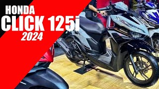 🔥 NEW Honda Click 125i 2024 New Color [upl. by Leahcimaj]