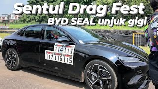 Sentul DragFest ada BYD Seal unjuk gigi  with ALECON amp DEBgank  Podium Semua [upl. by Skinner]