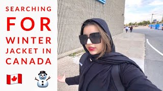 Searching for Winter Jacket in Canada 🇨🇦  London Ontario [upl. by Nnaitsirk255]