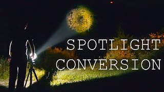 DIY Spotlight From A Flashlight [upl. by Nollid299]