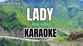 LADY  karaoke cover by Kenny Rodgers [upl. by Hsekin]