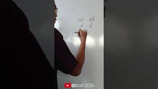 Berapa hasil dari 1002  992   reactionvideo matematikadasar matematika matematikamudah [upl. by Fricke989]