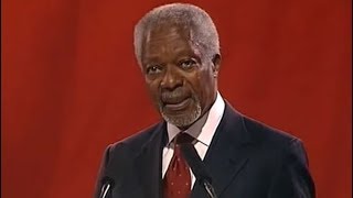 A look back at Kofi Annan delivering the 5th Nelson Mandela Lecture [upl. by Yotal]