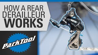 How a Rear Derailleur Works [upl. by Anilef]