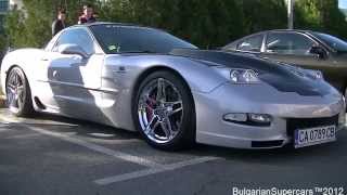 1000 HP Chevrolet Corvette C5 Supercharged  Brutal Crash [upl. by Bosson]