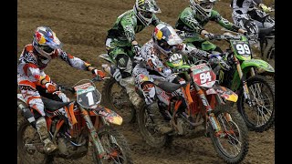 MXGP of Spain La Baneza 2011  250cc Race 2 Roczen Herlings Paulin [upl. by Ahsilrae]