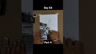 Part 4 of nature drawing day 54 of daily sketching to improve drawing and sketching shorts viral [upl. by Nerret]