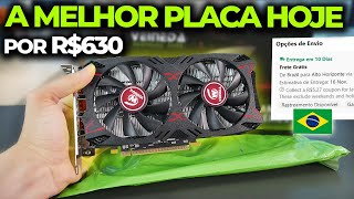 RX 5500XT POR R630 DO ALIEXPRESS VENDIDA NO BRASIL A MELHOR PLACA HOJE PRA FULL HD TESTES E MAIS [upl. by Eak500]