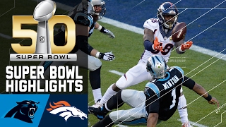 Super Bowl 50 Highlights  Panthers vs Broncos  NFL [upl. by Robertson613]