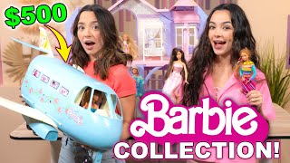 Reacting to Our Old Barbie Toy Collection  Merrell Twins [upl. by Akemahs59]