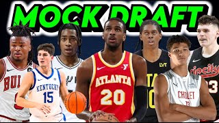 2024 NBA Mock Draft FULL FIRST ROUND MOCK DRAFT I Utility Sports NBA Mock Draft 2024 [upl. by Radnaskela]