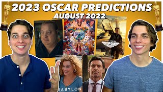 2023 Oscar Predictions  August 2022 [upl. by Adaha]