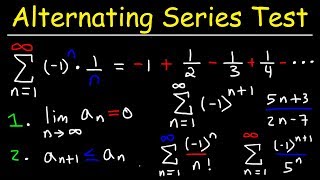 Alternating Series Test [upl. by Eninotna533]