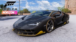 Forza Horizon 5  Lamborghini Centenario LP 7704 2016  Open World Gameplay [upl. by Onailil545]