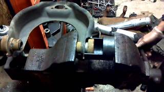 Vanagon Upper Control Arm Bushing Replacement [upl. by Eserrehs]