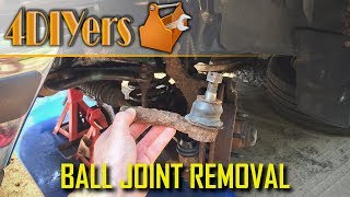 How to Break a Ball Joint Free  4 Different Ways [upl. by Assenej]