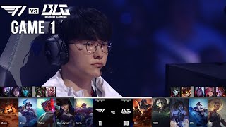 T1 vs Bilibili Gaming Game 1  World Championship 2024 Grand Finals  T1 vs BLG G1 [upl. by Ennirac430]