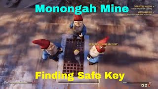 Fallout 76 Monongar Mine Location 3 Gnomes Safe Key [upl. by Lacie627]