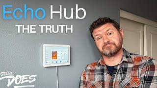 Amazon Echo Hub  Smart Home Dashboard  My Honest Opinion [upl. by Gee977]