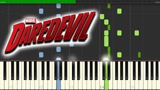 Daredevil Theme sheet music  piano tutorial [upl. by Gladwin]