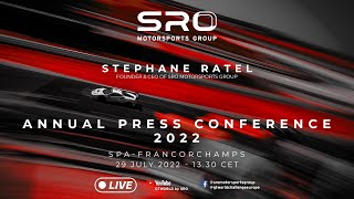 LIVE  2022 SRO Motorsports Annual Press Conference [upl. by Harp127]