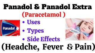 Panadol and Panadol Extra  Paracetamol  UsesSide Effect and Adverse Effect  Pharmacology [upl. by Aschim]