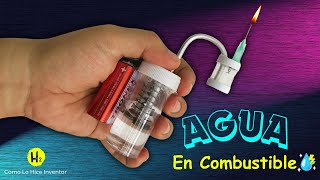 Cómo Hacer Un Mini Generador de HIDRÓGENO Casero⚡ Convierte AGUA en Combustible😲 [upl. by Suivatco]