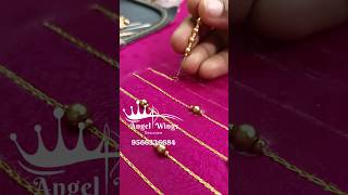 line design all aari work design videos trending [upl. by Warram]