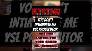 YSL PROSECUTORS WITNESS NOT INTIMIDATED youtuber youtube trending short shortvideo hiphop [upl. by Etteuqram]