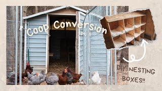 Starting our chicken coop renovation  DIY Chicken nesting boxes [upl. by Aileen175]