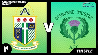 PN Marist vs Gisborne Thistle Federation League [upl. by Enomor]