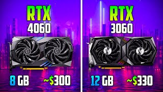 RTX 4060 Vs 3060  Nvidia is Evolving but Backwards [upl. by Einomrah334]