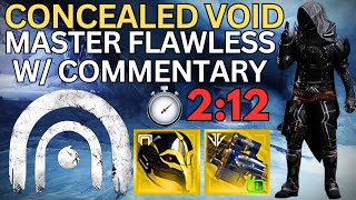 Flawless Master Concealed Void Lost Sector With Commentary [upl. by Benedikt609]