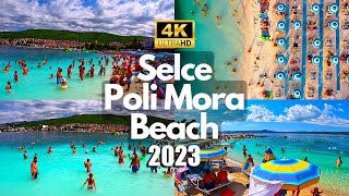 Poli Mora Beach Selce Crikvenica Croatia 2023 July [upl. by Brick413]