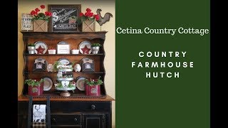 Country Farmhouse Hutch Tour [upl. by Irec642]