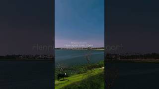 Hennagara lake Jigani Bengaluru mini4pro djimini4pro dji dronephotography dronefootage [upl. by Ardnalak]