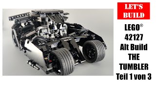 Lets build LEGO® 42127 Alt Build THE TUMBLER Teil 1 von 3 [upl. by Gem883]