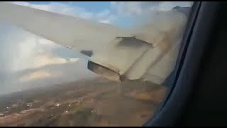 VIDEO Final moments of fatal plane crash caught on camera by passenger [upl. by Hock396]