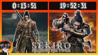 ผู้ชายคนนี้เล่น Sekiro จบไวที่สุดในโลก  Sekiro Shadows Die Twice [upl. by Adnwahsor]