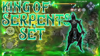 Unlocked New King Of Serpents Legendary Set In Shadow Fight 3 [upl. by Najtsirk]