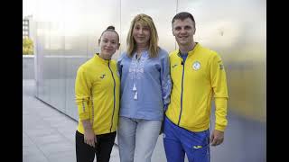 Ukrainian badminton player chasing first Paralympic medal with an unexpected guest in the stands [upl. by Song]