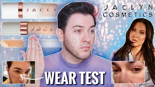 Testing the new Jaclyn Cosmetics Complexion Collection My honest thoughts [upl. by Osgood481]