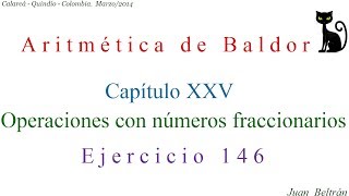 Aritmética de Baldor 1466 [upl. by Suzann]