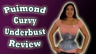 Puimond PY09 Curvy Underbust Corset Review  Lucys Corsetry [upl. by Westland]