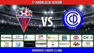 Vandalia CF vs CD Campotejar · 3ª Andaluza Senior [upl. by Dannon216]