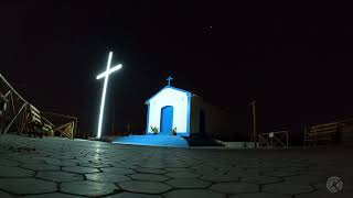 TIMELPSE NOTURNO  CAPELA DO BOM JESUS EM RIO DE CONTASBA [upl. by Ornstead]